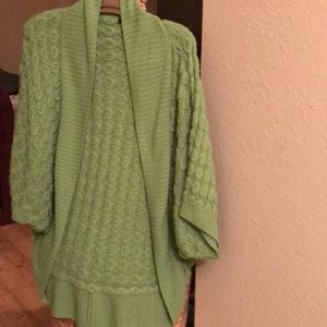Green sweater